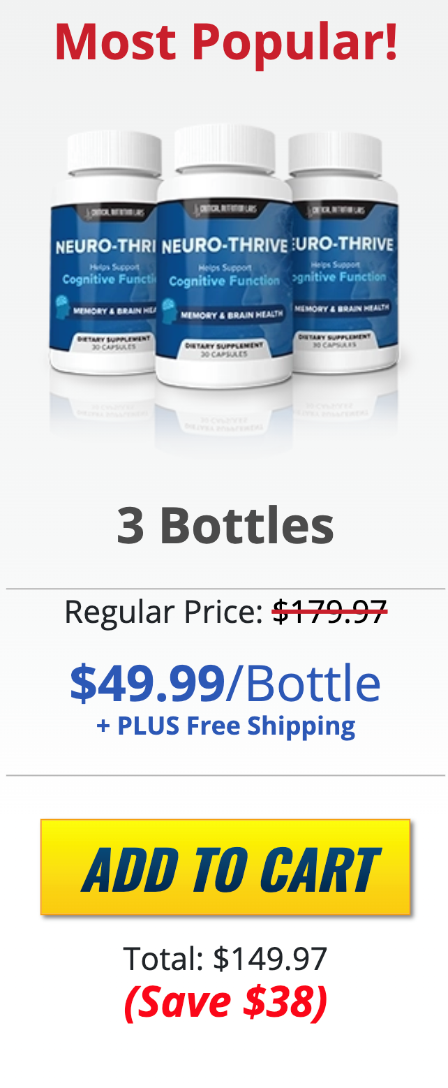Neuro-Thrive - 6 Bottles
